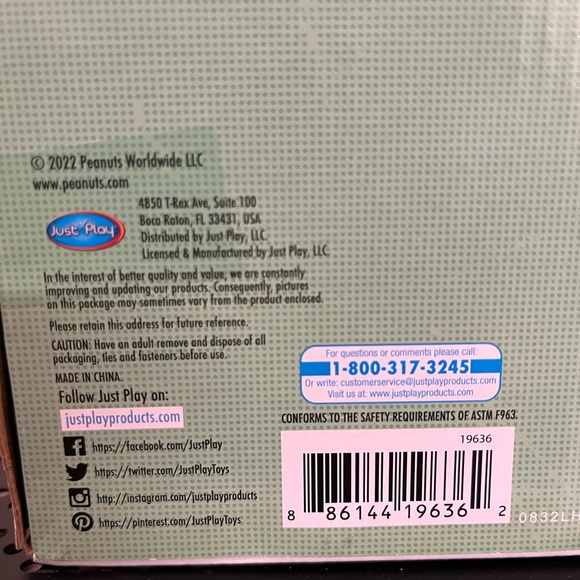 Disney Peanuts Nativity Figures Deluxe Set - Picture 9 of 9